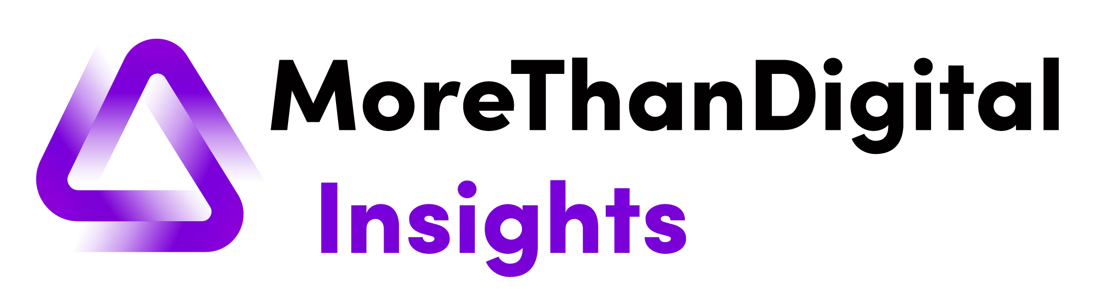 MoreThanDigital Insights Logo Full webp on White